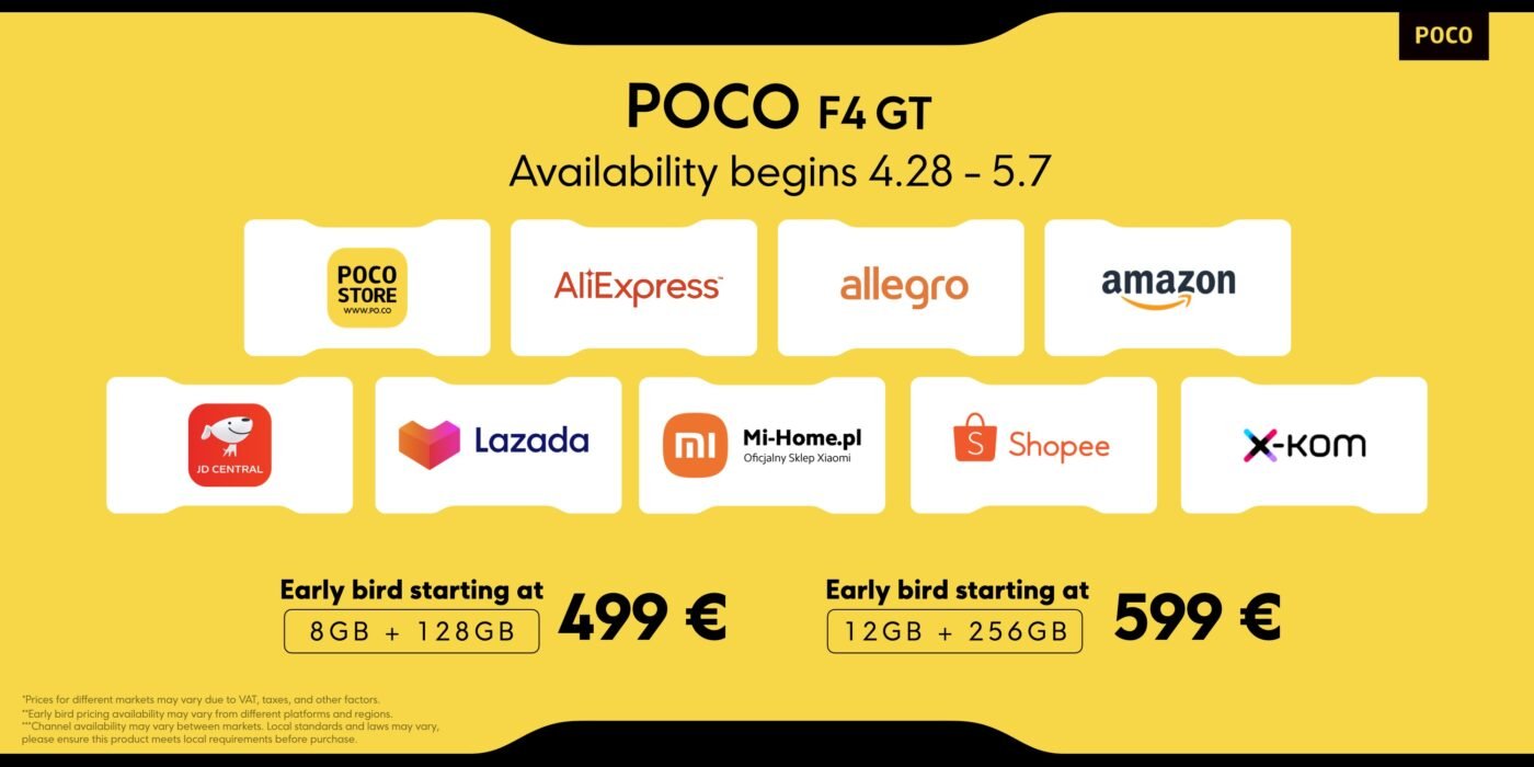 smartfon POCO F4 GT smartphone