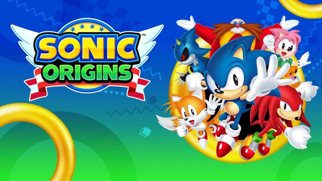 sonic origins grafika z logo