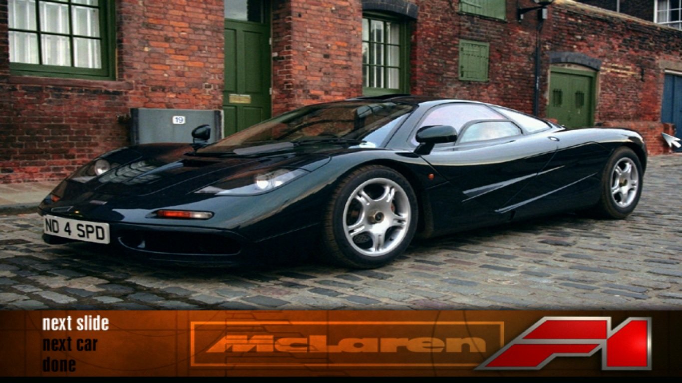 Reklama McLaren F1 - Need for Speed II