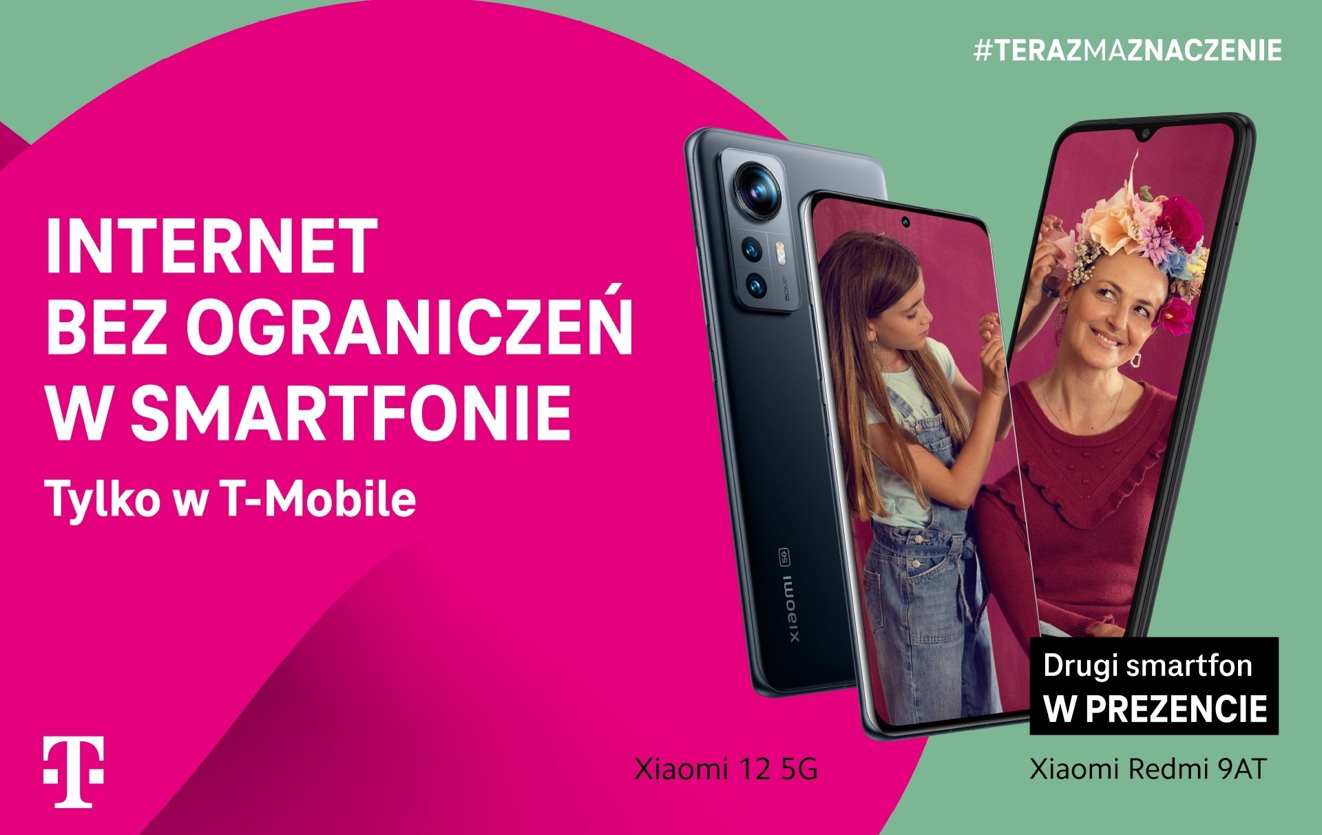 promocja T-Mobile drugi smartfon w prezencie za darmo abonament wiosna 2022