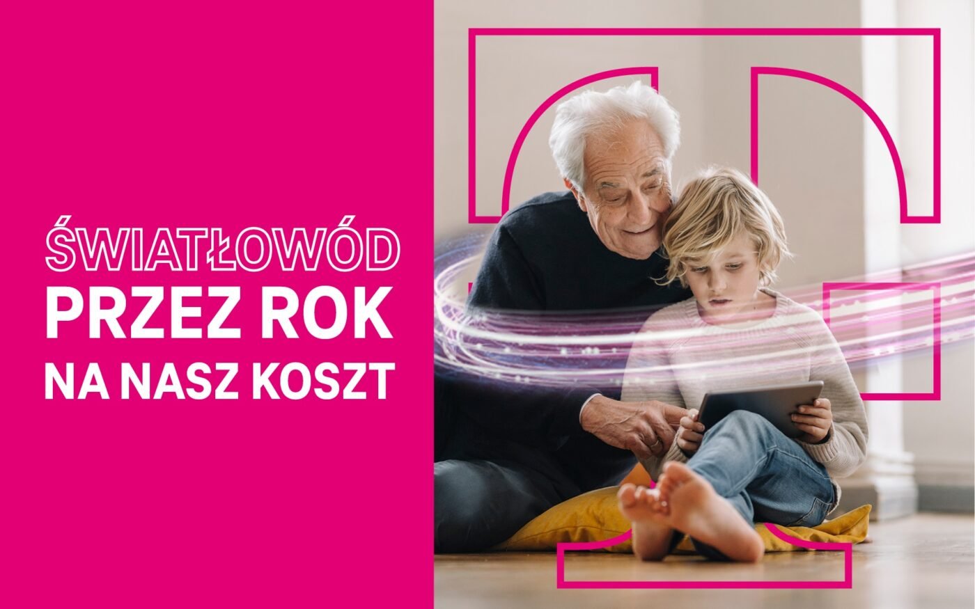 promocja internet za darmo na 12 miesięcy 1 rok od T-Mobile