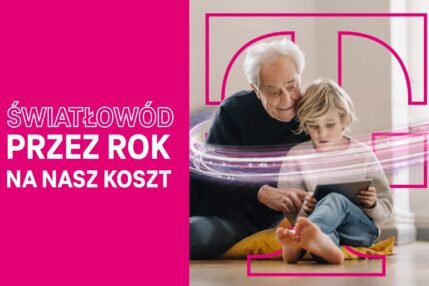 promocja internet za darmo na 12 miesięcy 1 rok od T-Mobile