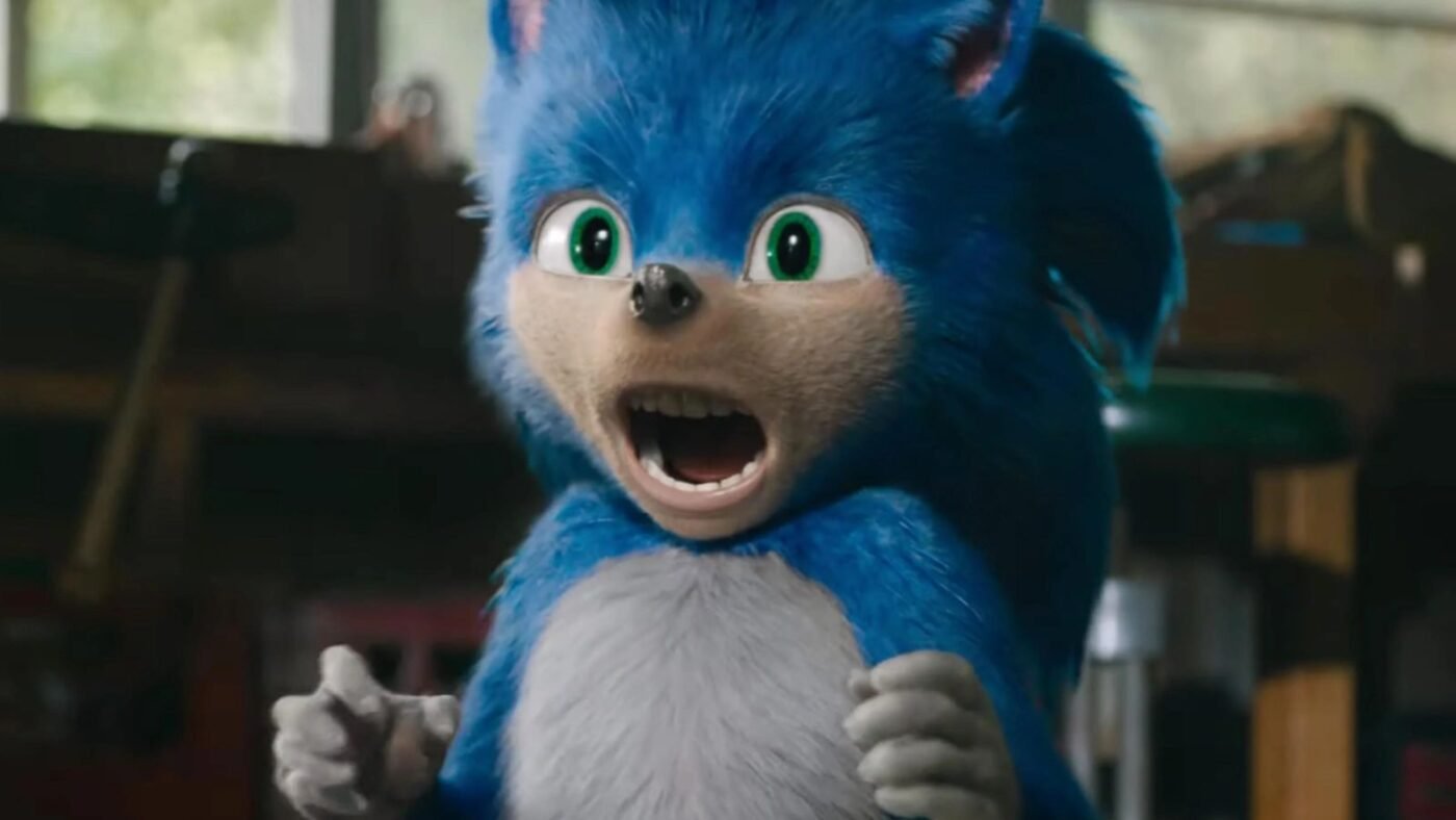 Sonic the hedgehog film kadr