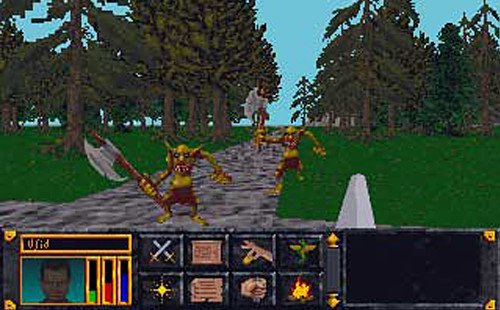 the elder scrolls arena zrzut ekranu