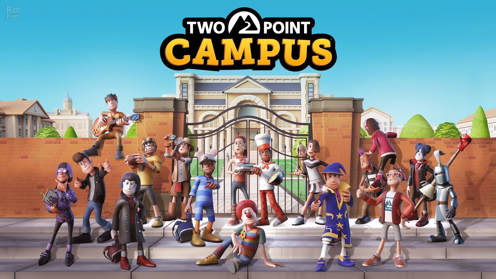 Two Point Campus - grafika promocyjna
