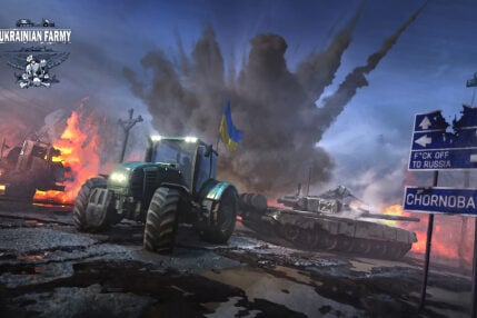 Ukrainian Farmy - Ukraina walczy nawet w grach