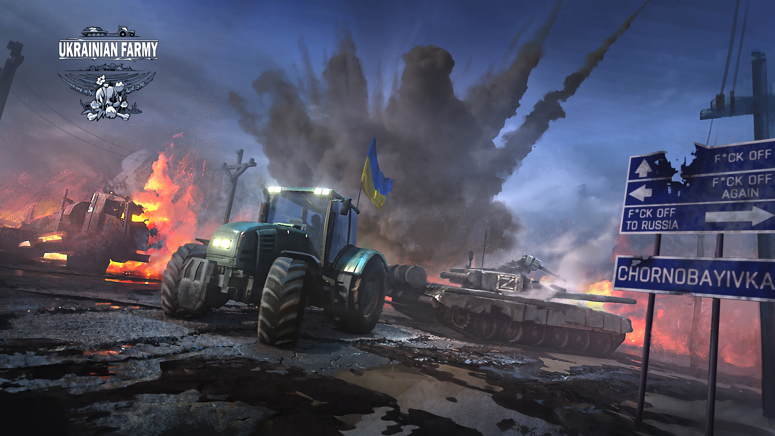 Ukrainian Farmy - Ukraina walczy nawet w grach