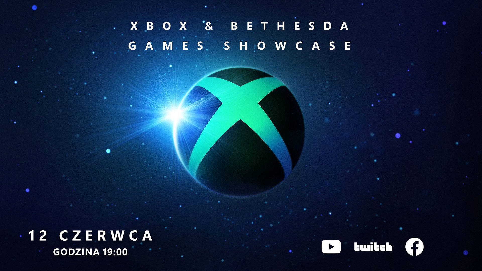 Xbox & Bethesda - grafika promująca konferencję