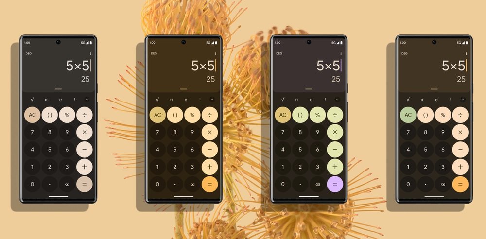 Google Android 13 motywy Material You