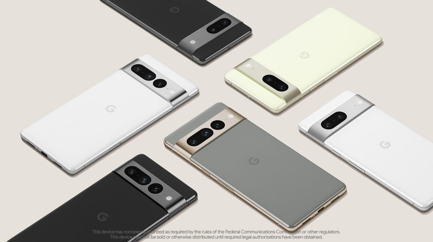 smartfony Google Pixel 7 i Google Pixel 7 Pro