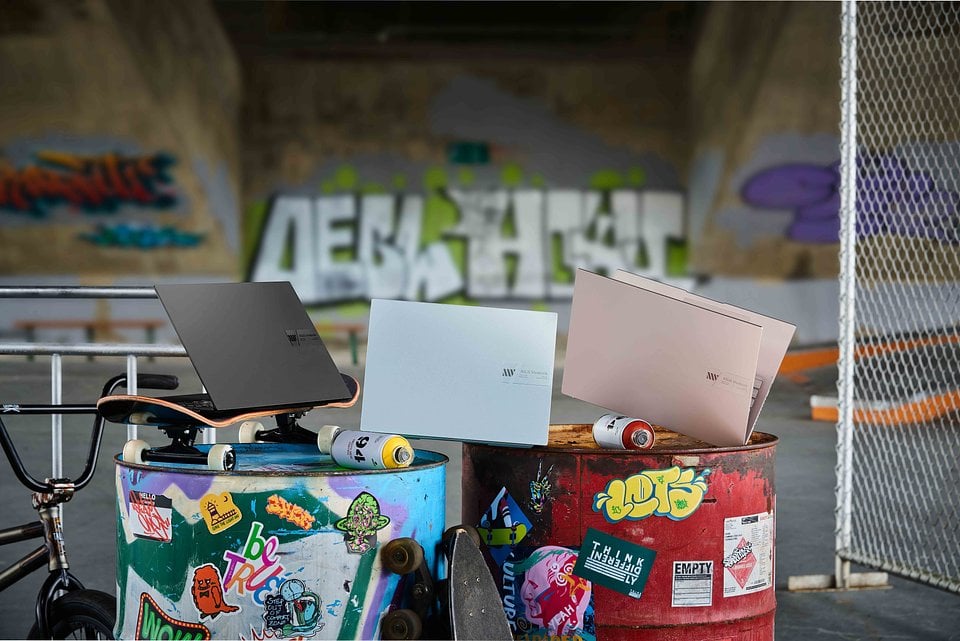 zdjęcie laptopów z serii Asus vivobook s na 2022 rok