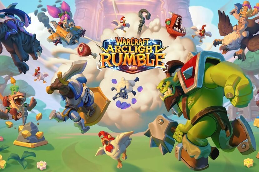 warcraft arclight rumble grafika