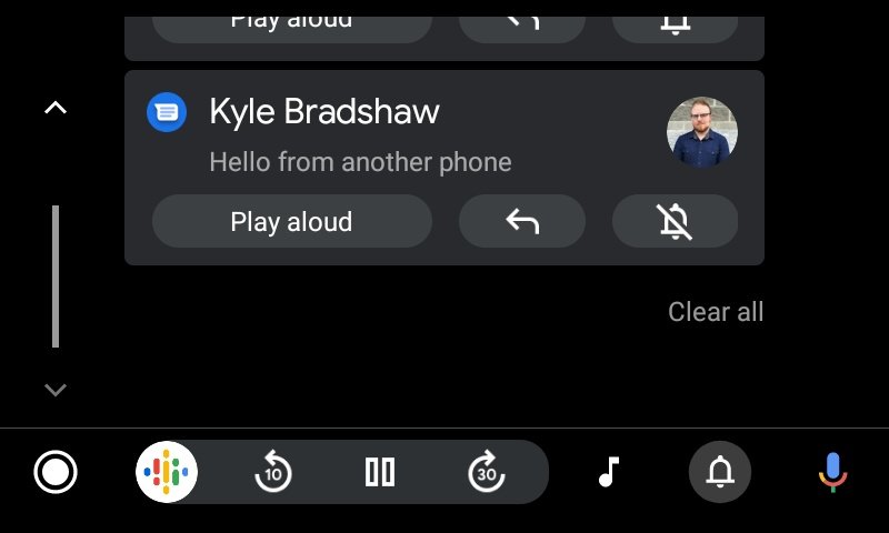 Android Auto szybkie odpowiedzi