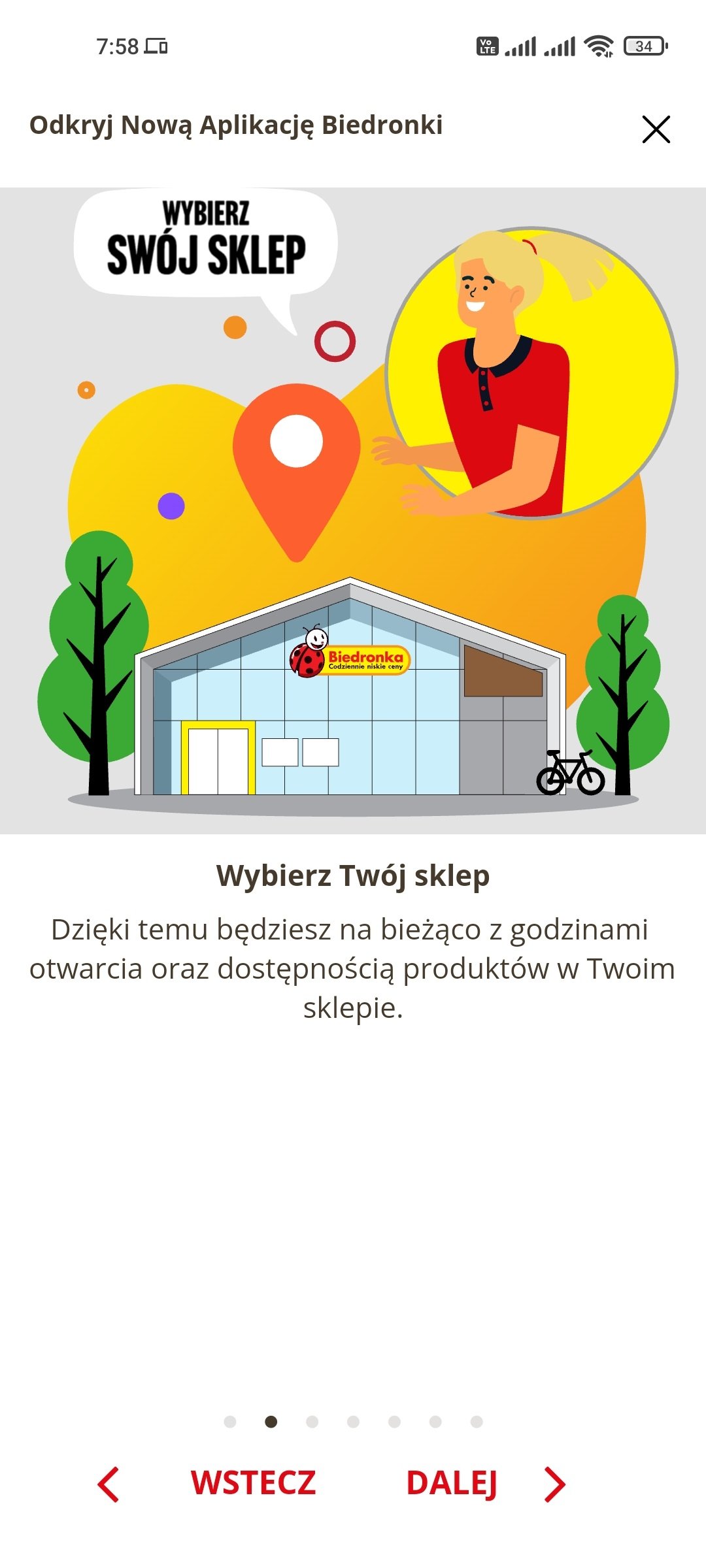 nowa aplikacja Biedronka