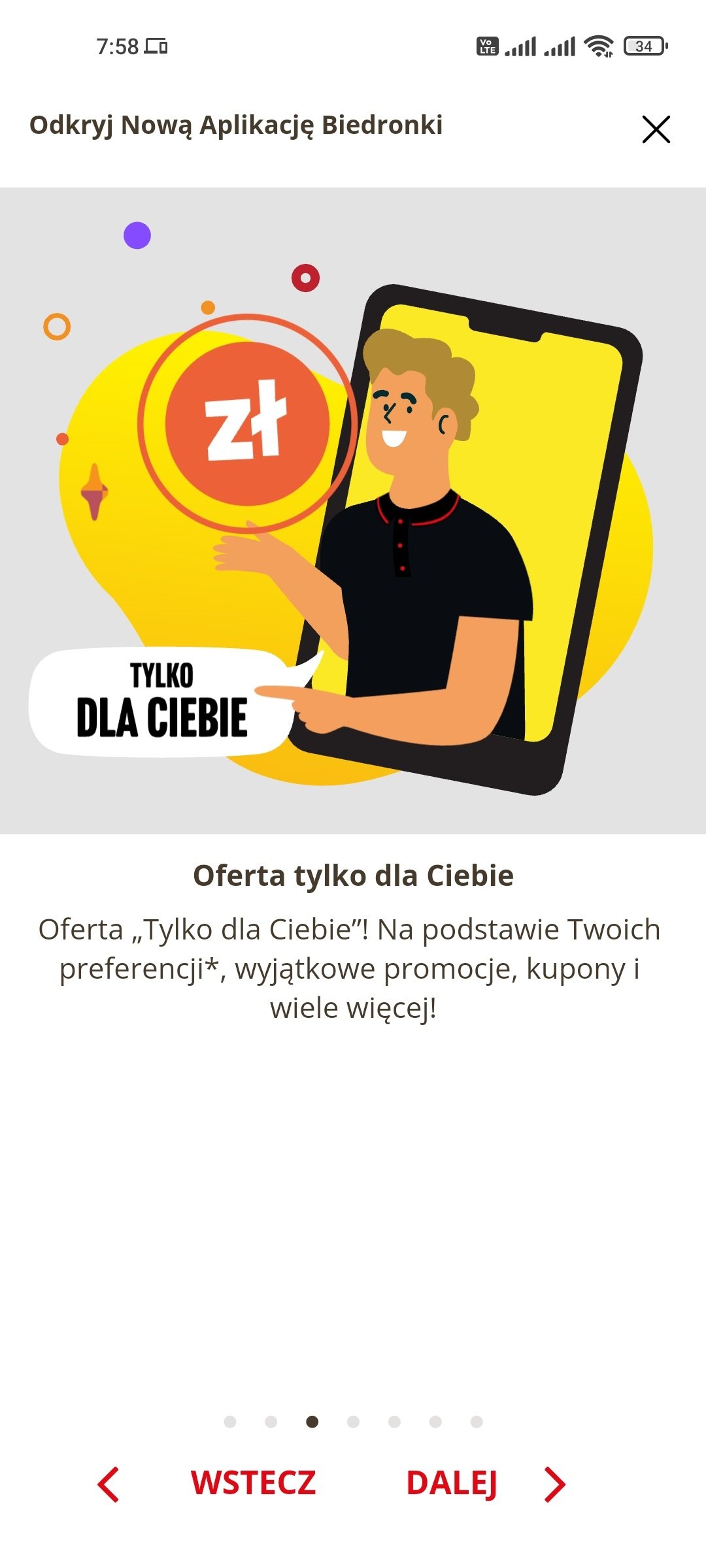 nowa aplikacja Biedronka