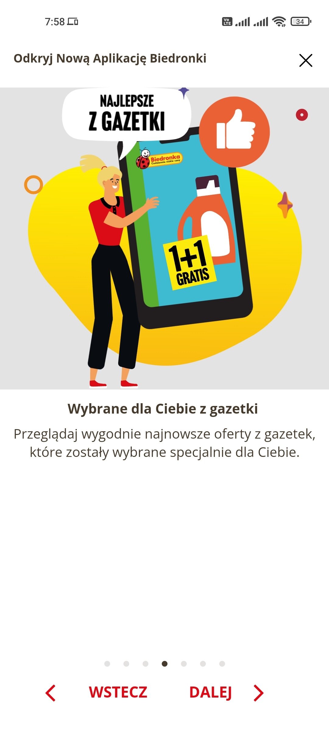 nowa aplikacja Biedronka