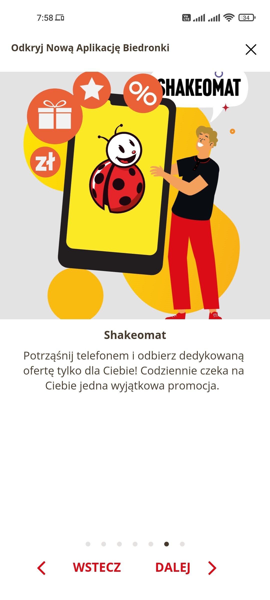 nowa aplikacja Biedronka