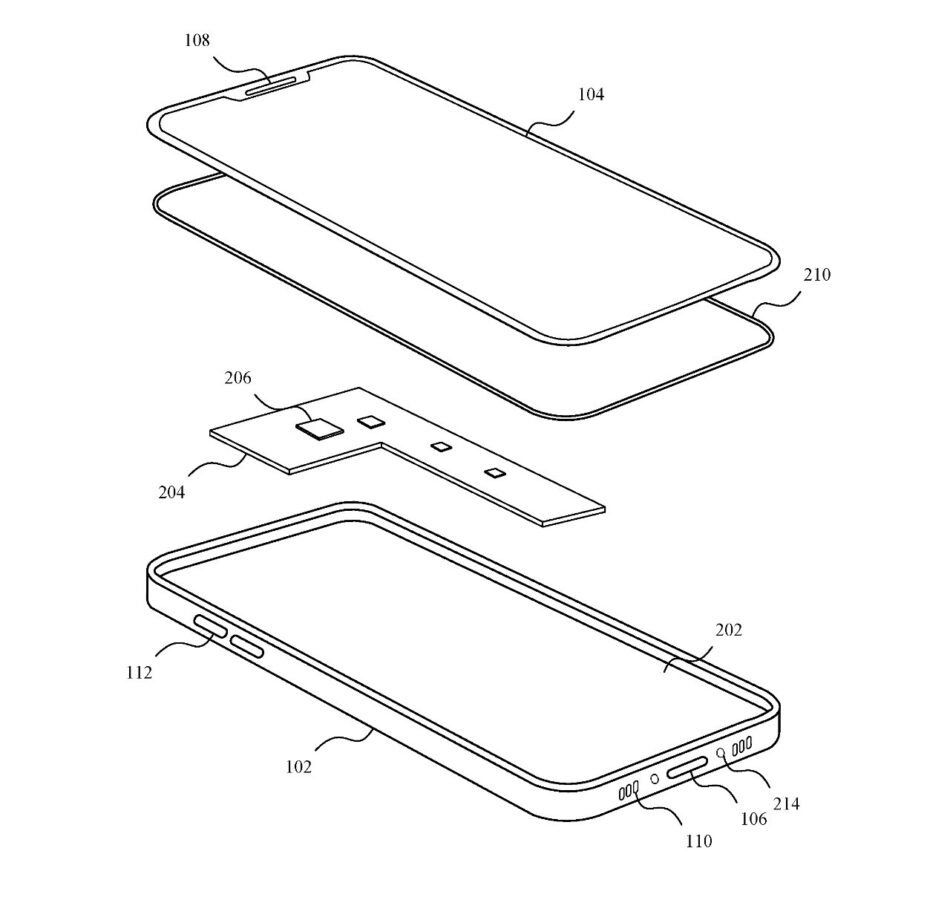 iPhone patent czujnik ciśnienia