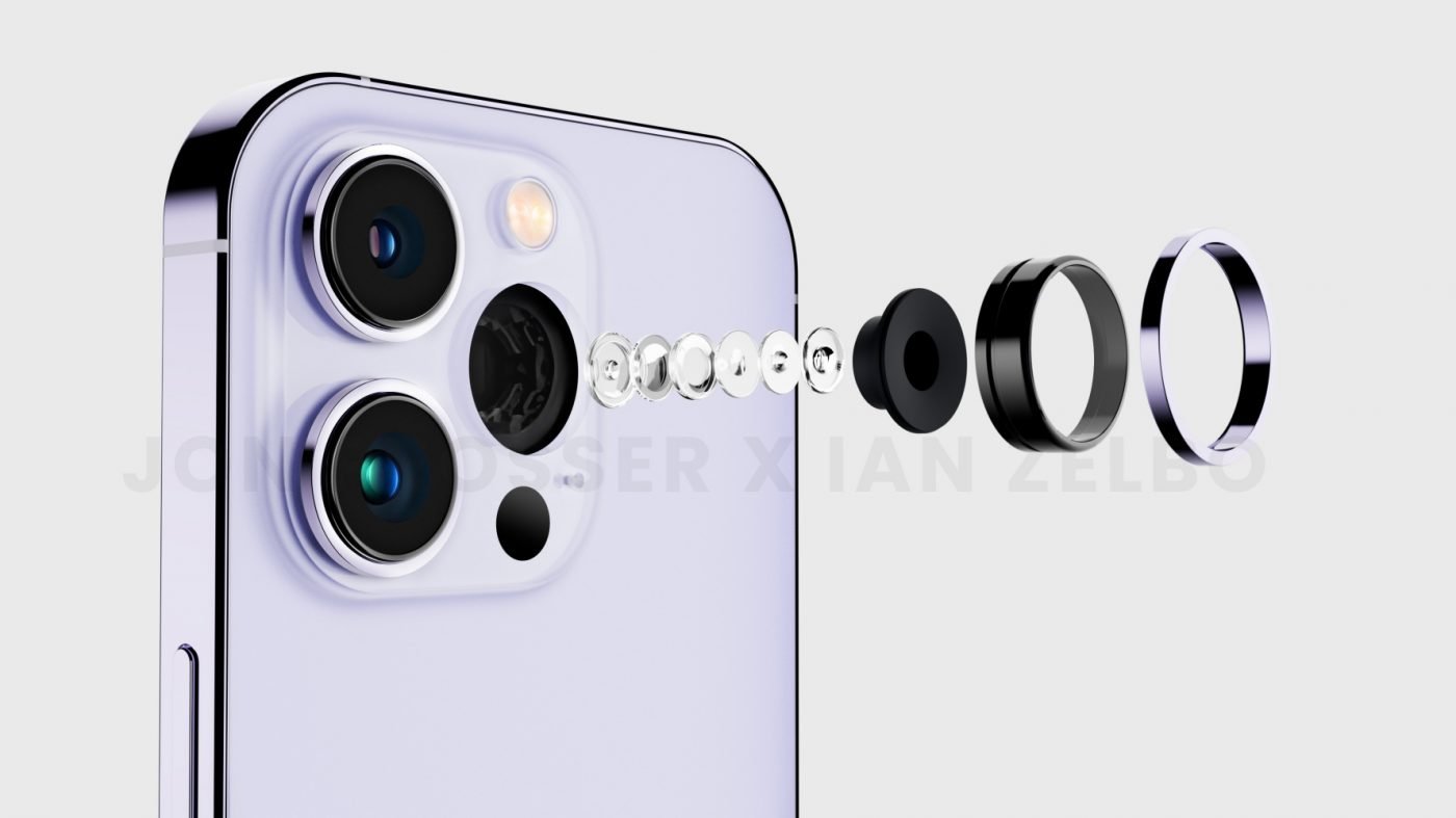 iPhone 14 Pro render