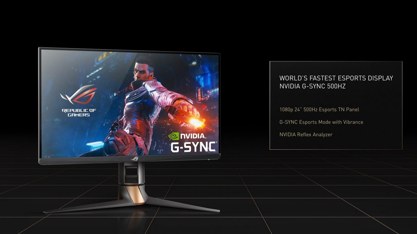 NVIDIA ASUS ROG Swift 500 Hz