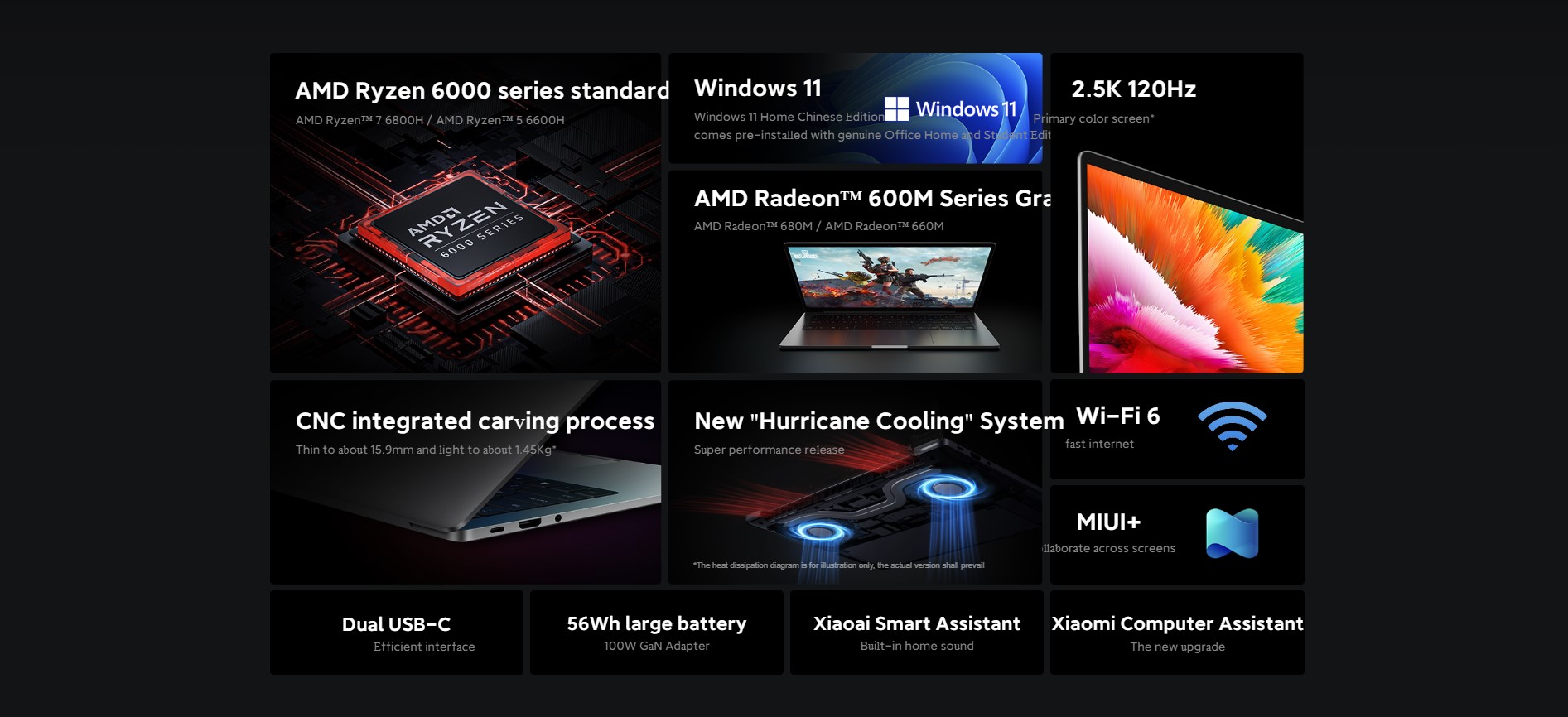 Xiaomi RedmiBook Pro 14 2022 specs laptop