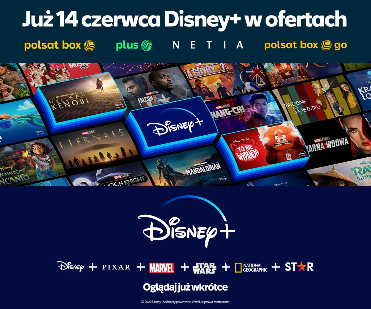Disney+ Grupa Polsat Plus Netia Polsat Box Go