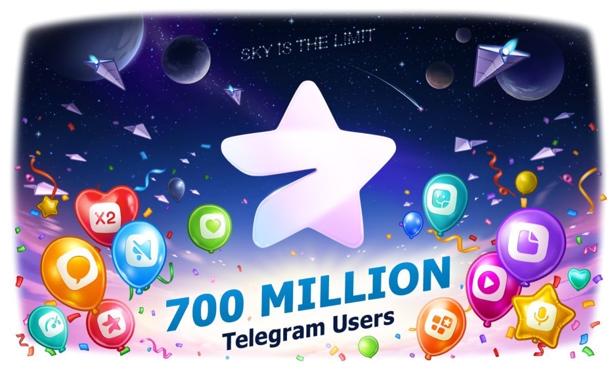 Telegram 700 milionow