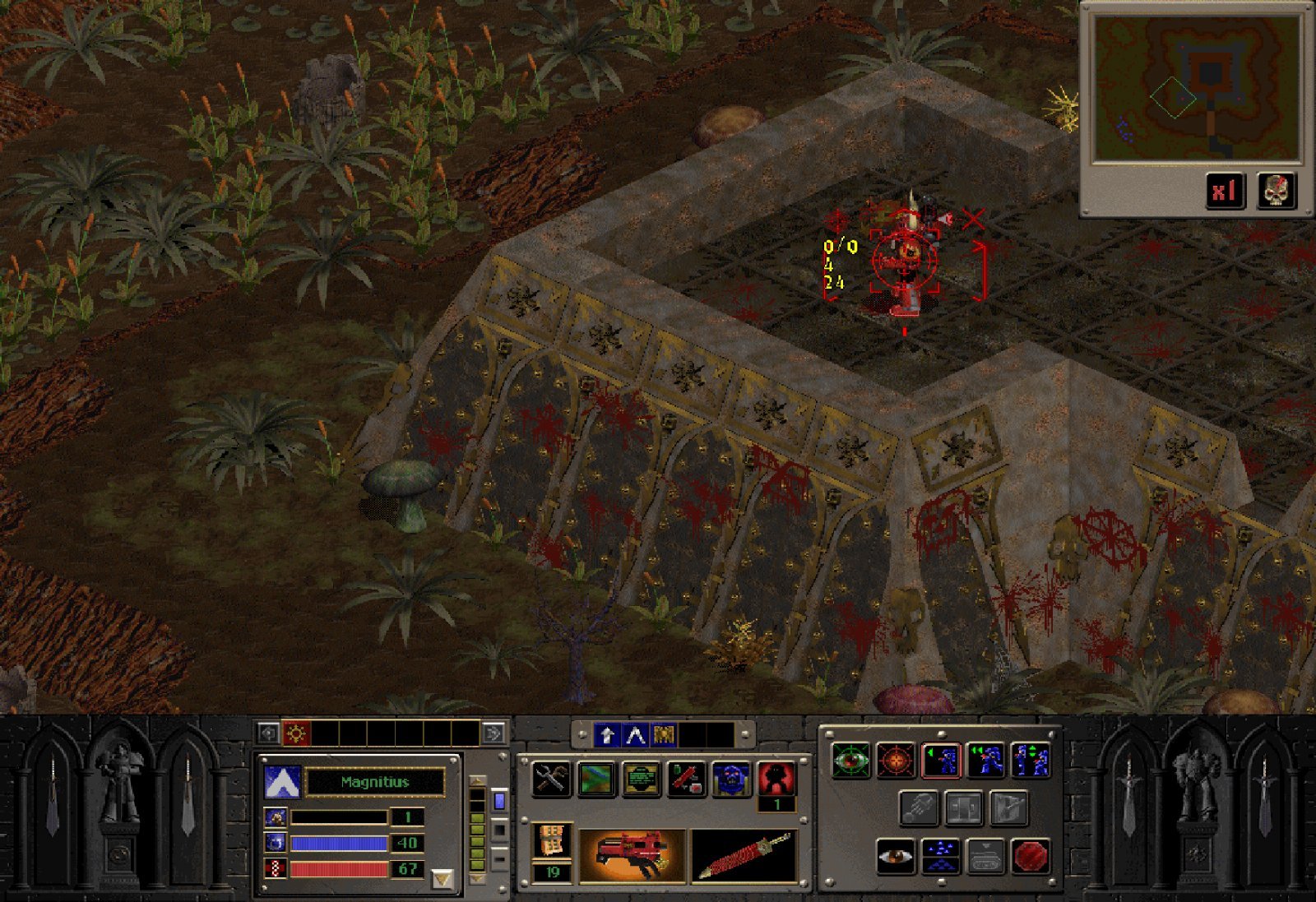 grafika z gry Warhammer 40K: Chaos Gate