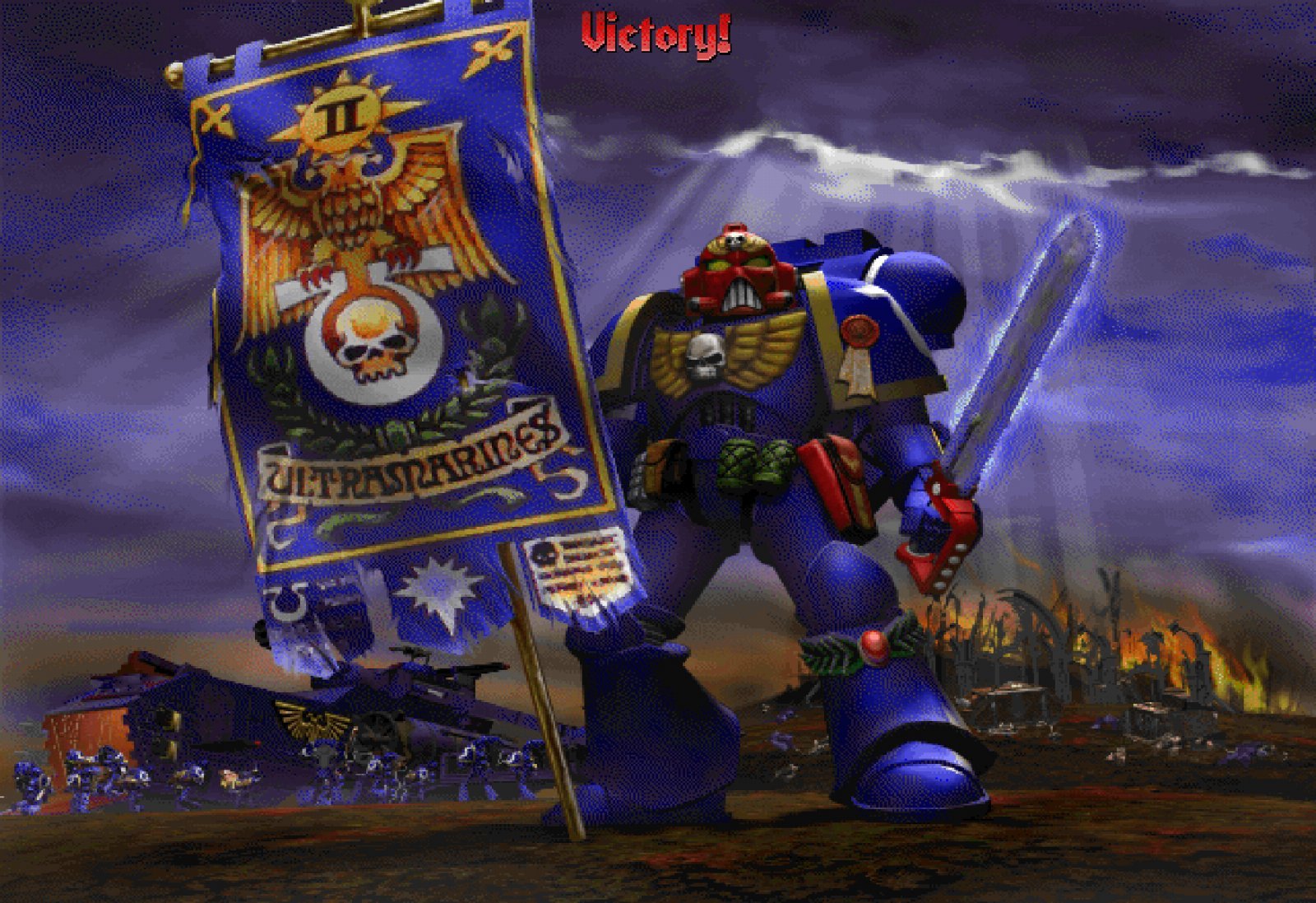 grafika z gry Warhammer 40K: Chaos Gate