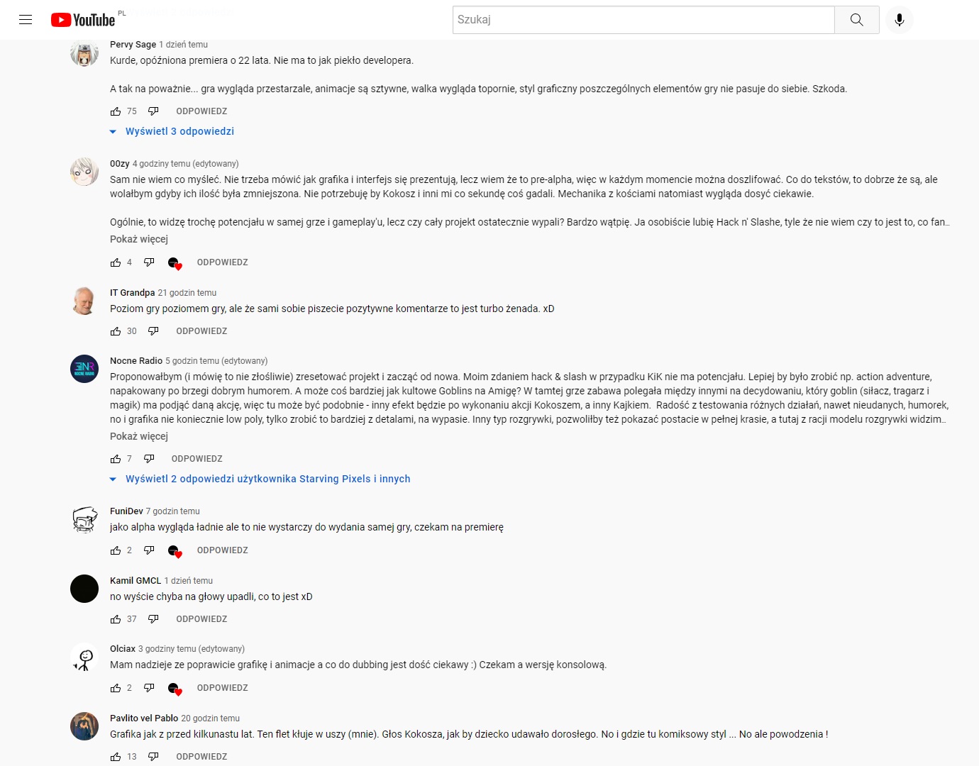 Zwiastun Kajko i Kokosz Na Plasterki YouTube komentarze opinie