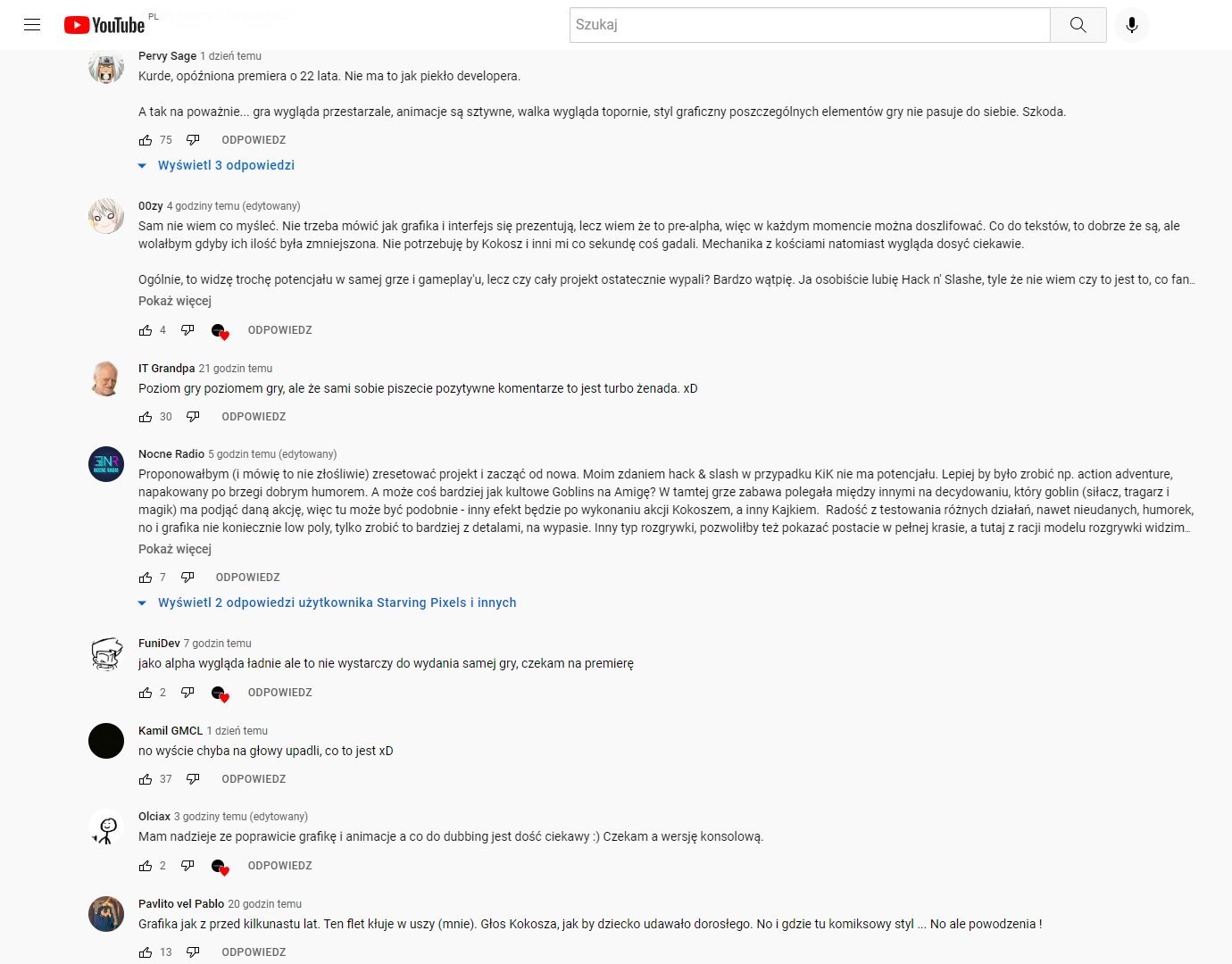 Zwiastun Kajko i Kokosz Na Plasterki YouTube komentarze opinie