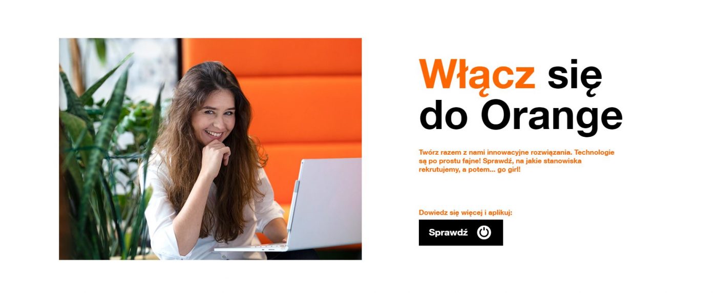 Coraz więcej pracodawców musi wspierać kobiety tak, jak robi to pomarańczowy operator GSM (fot. Orange)