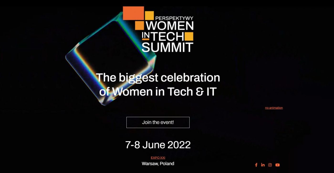 Orange było partnerem wydarzenia Perspektywy Women in Tech 2022