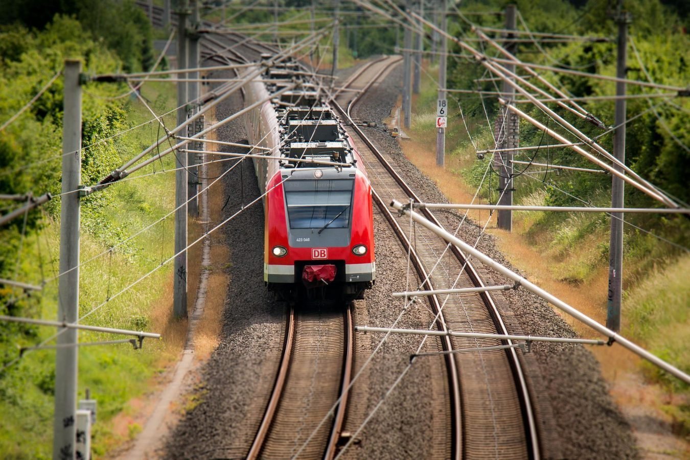 pociąg train kolej