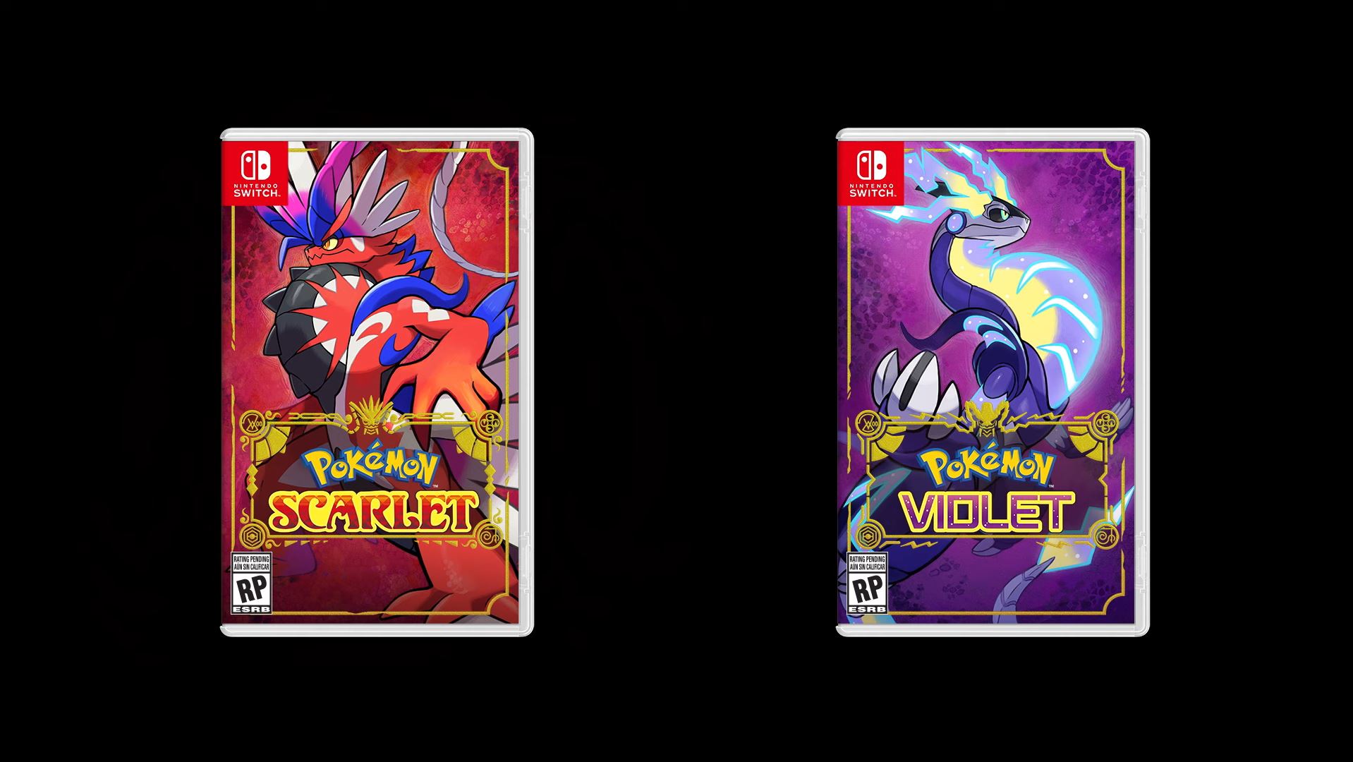 Pokemon Scarlet/Violet - okładki