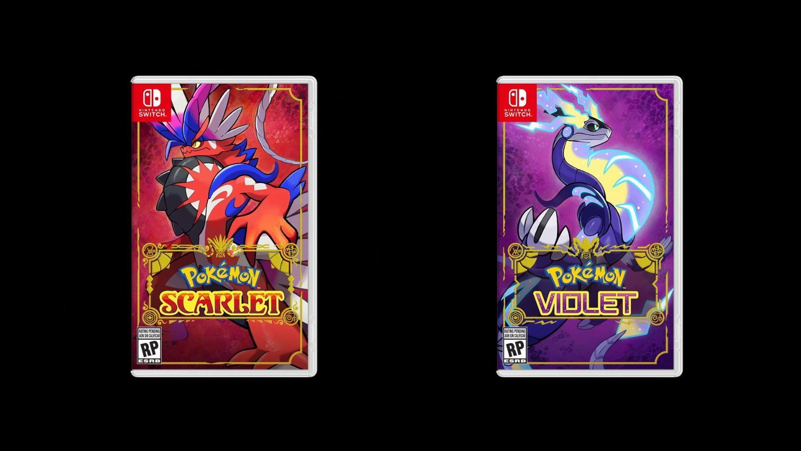 Pokemon Scarlet/Violet - okładki