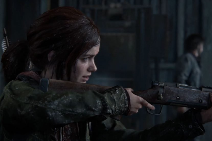 The Last of Us Part I - Ellie trzyma broń