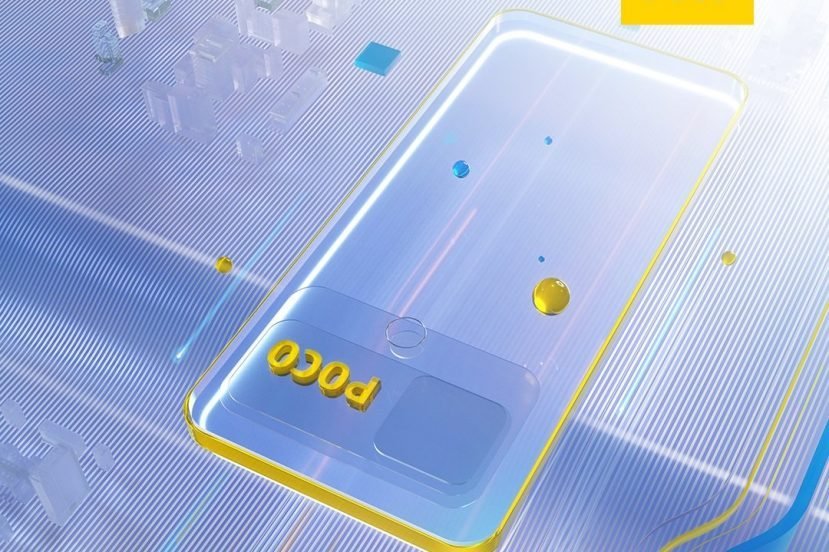 zapowiedź POCO C40 teaser
