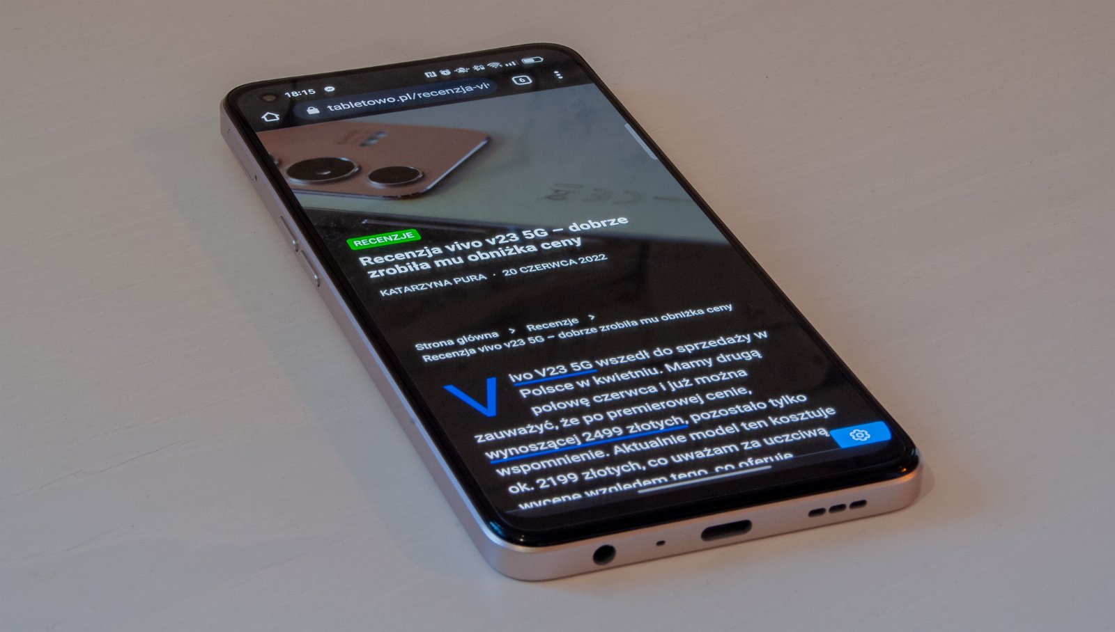 Oppo Reno 7 4G recenzja Tabletowo