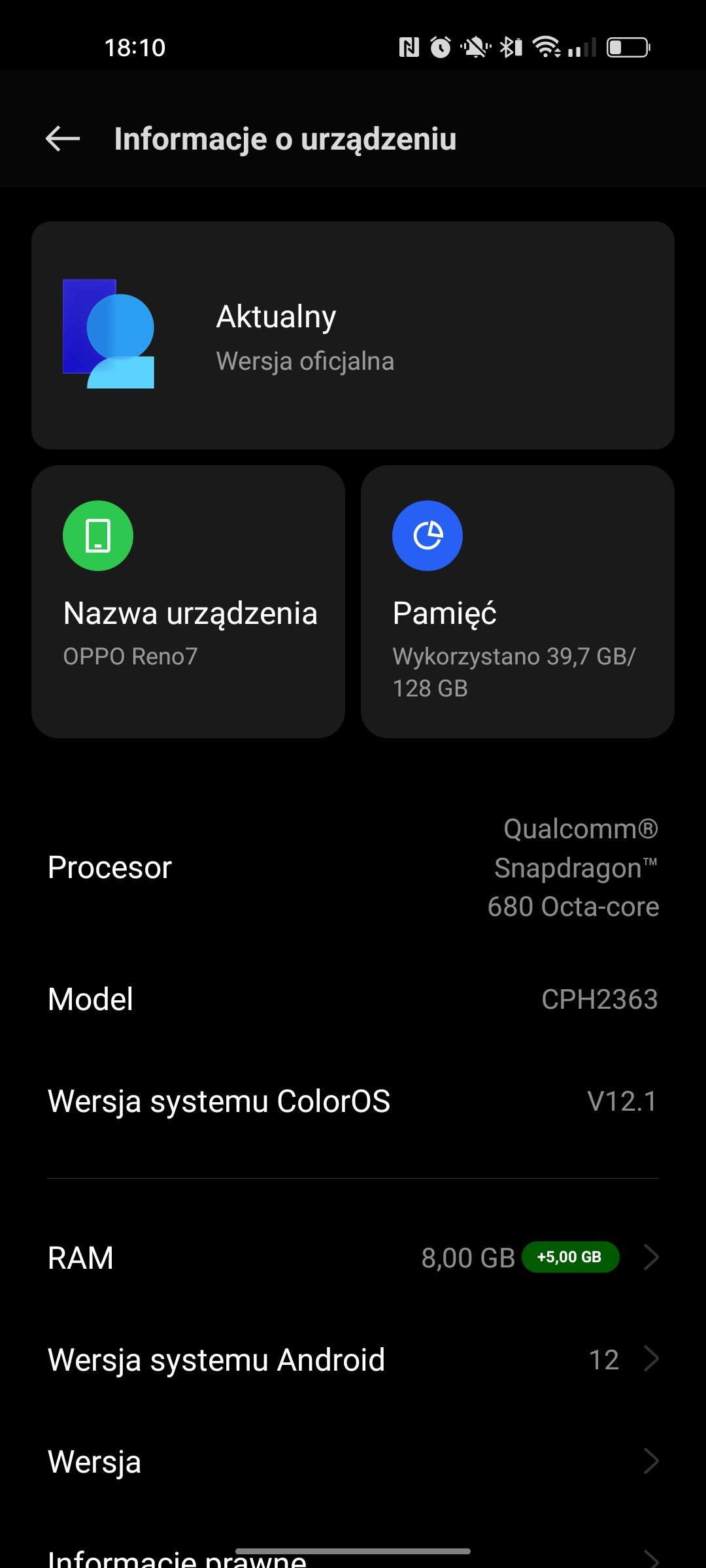 Oppo Reno 7 4G recenzja Tabletowo