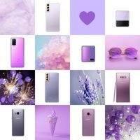 Samsung Galaxy S22 Bora Purple fioletowy smartfon smartphone