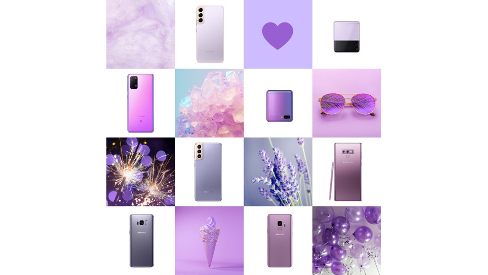 Samsung Galaxy S22 Bora Purple fioletowy smartfon smartphone