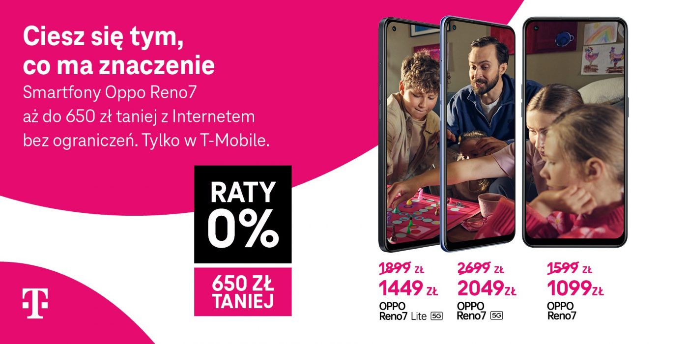 T-Mobile promocja na smartfony OPPO