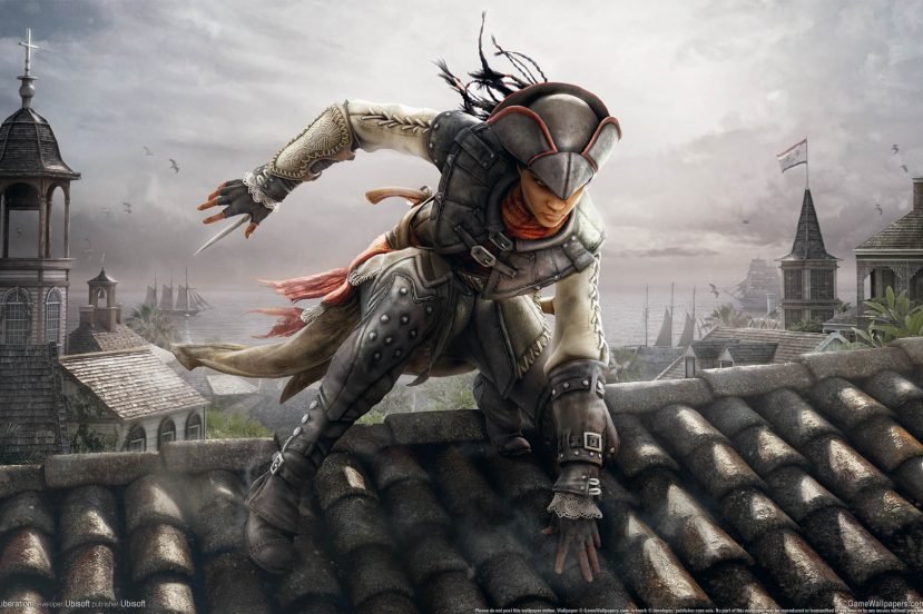 Assassin's Creed III: Liberation - grafika promująca tytuł Ubisoftu (źródło: GameWallpapers.com)