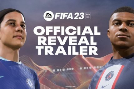 FIFA 23 - grafika promująca zwiastun gry