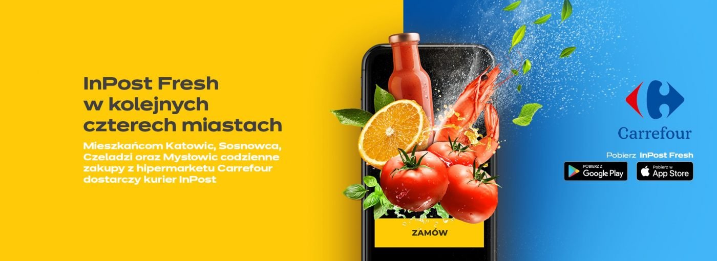 InPost Fresh w czterech kolejnych miastach