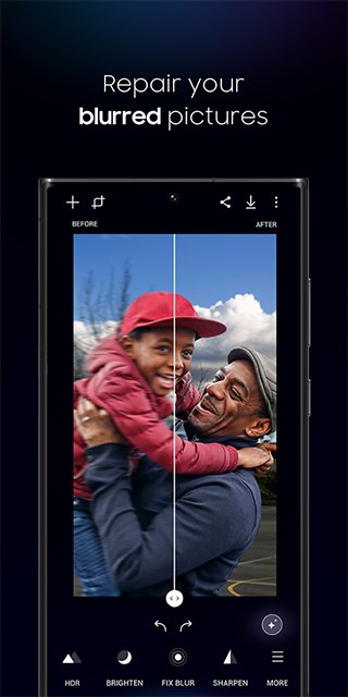 Samsung Galaxy Enhance-X edytor zdjęć z AI