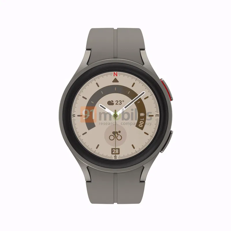 smartwatch Samsung Galaxy Watch 5 render