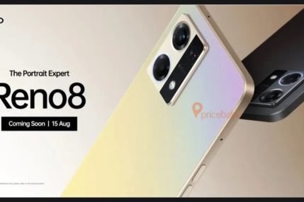 OPPO Reno 8 4G data premiery launch date