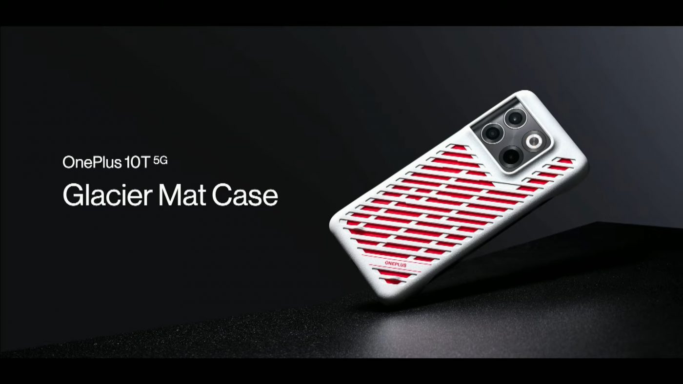 OnePlus 10T 5G Glacier Mat Case etui